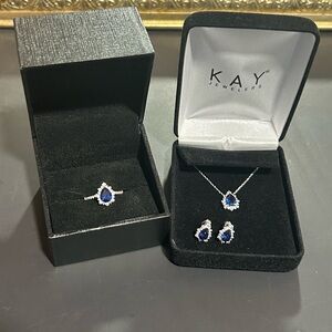 Kay Jewelers Sapphire Set